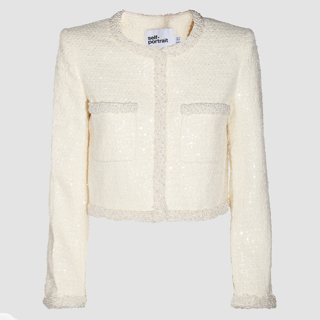 Self-Portrait Jackets - Light and natural | 261f62cd9f3234434bf42cf3ed8c7adbda52e994