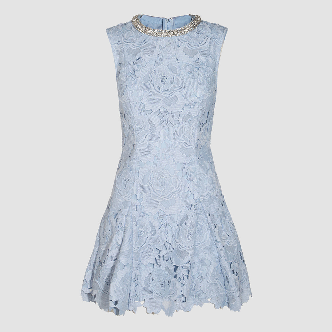 Self-Portrait Dresses - Blue and green | 9ec2b6a5182c60d9d4e67c0b80076ab48393f0f4