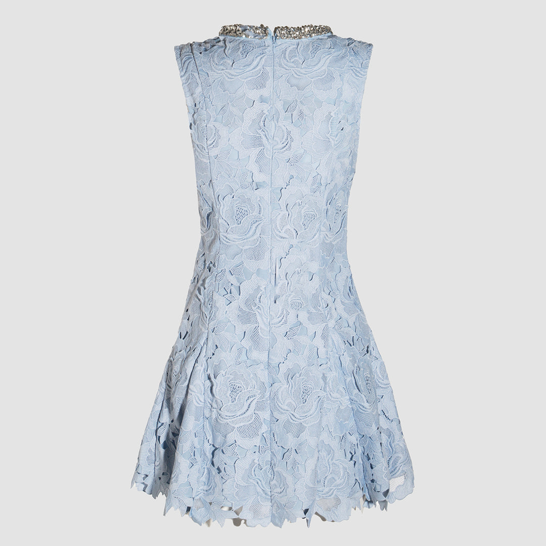 Self-Portrait Dresses - Blue and green | a61470e1096d0e53dd858909865eb36cef27e684