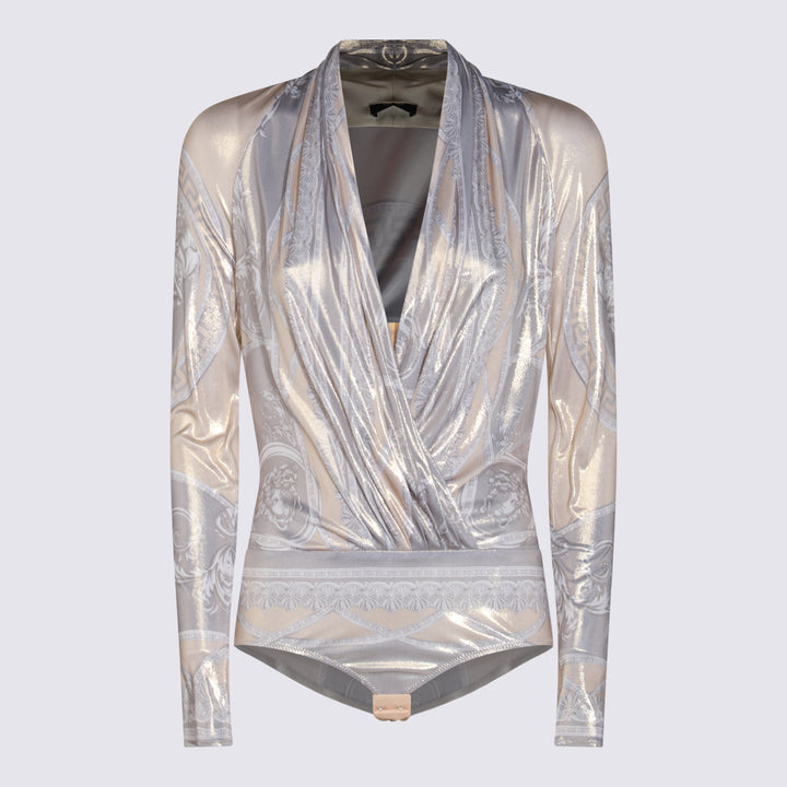 Versace Dresses - SILVER GREY/CHAMPAGNE | d42e19a8fd3081e7726cb290c2b02ddce29c2945