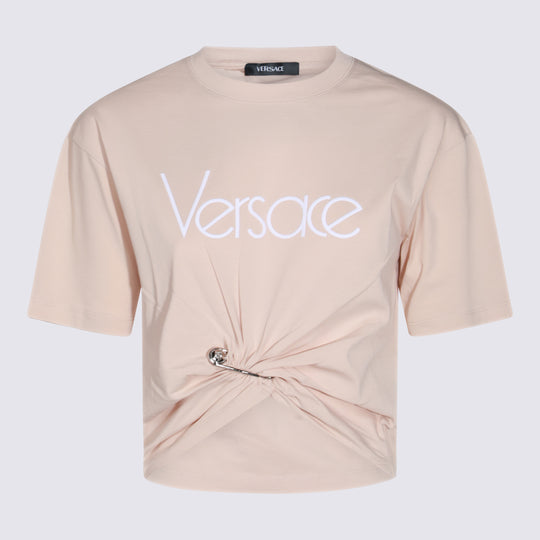 T-Shirts And Polos Champagne/White