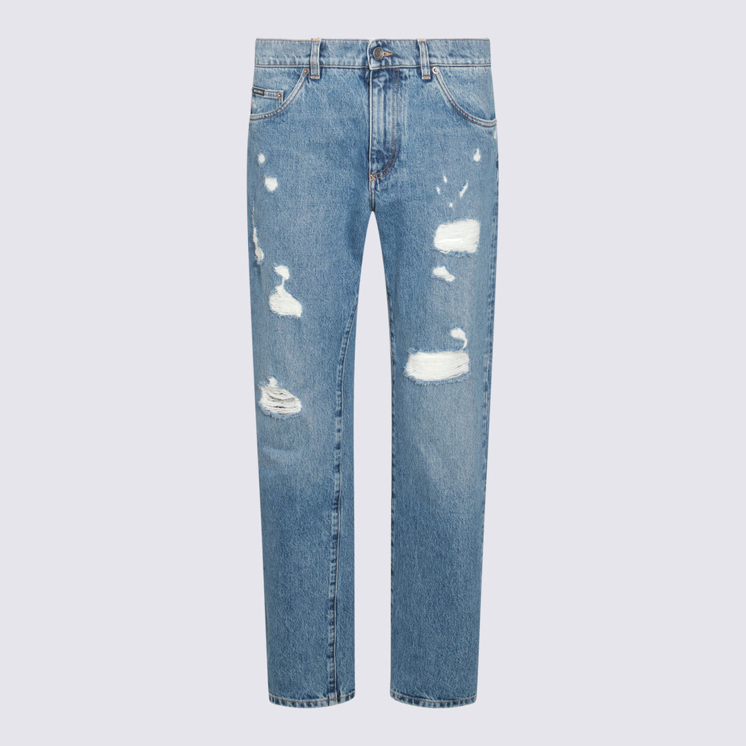 Dolce & Gabbana Jeans - Blue and green | de260a13cd19ea8e0285dee5d1c66a81fa60fa0f