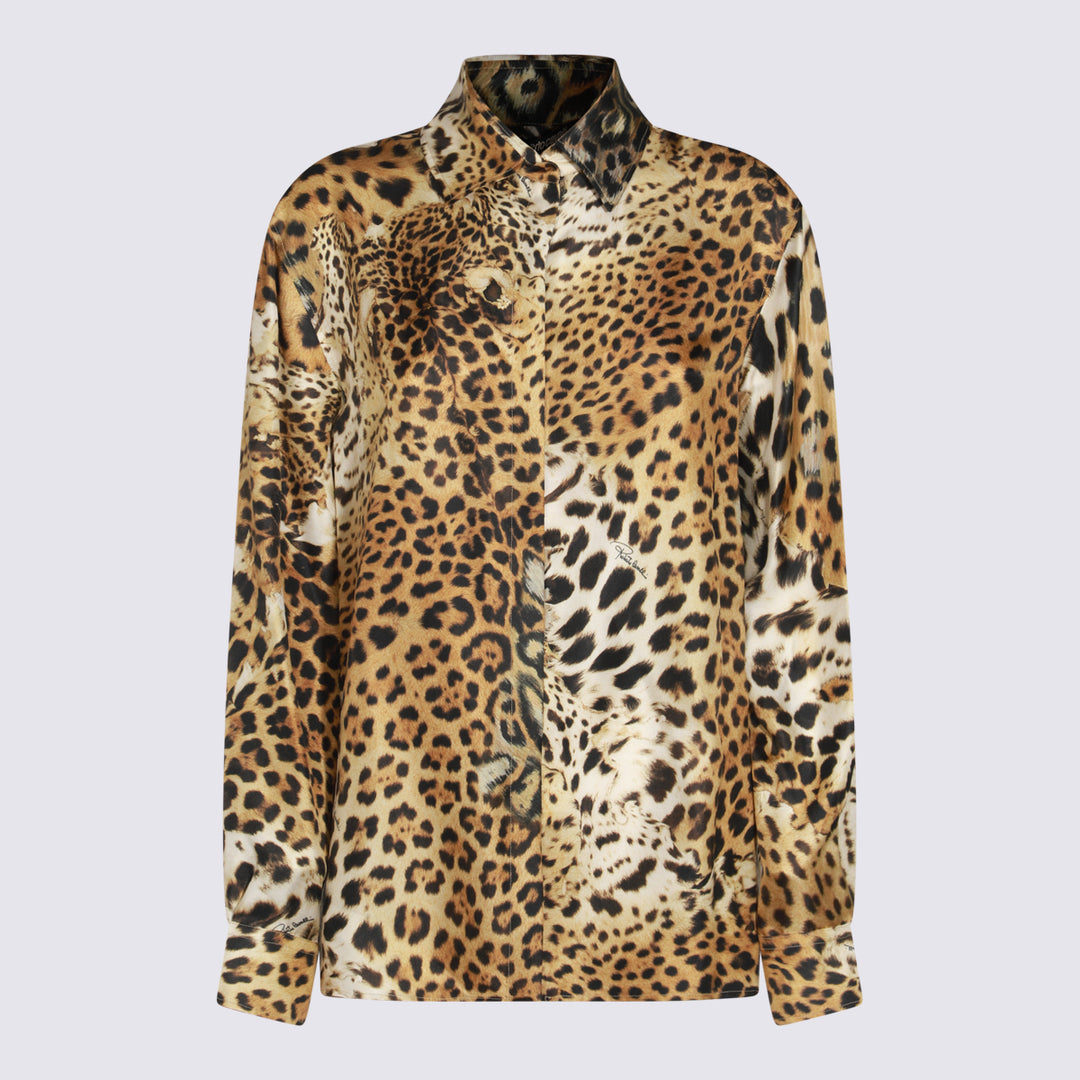 Roberto Cavalli Shirts - Light and natural | 05a3ba861fa72f11df7b7669b71d34a4bc1f8ff4