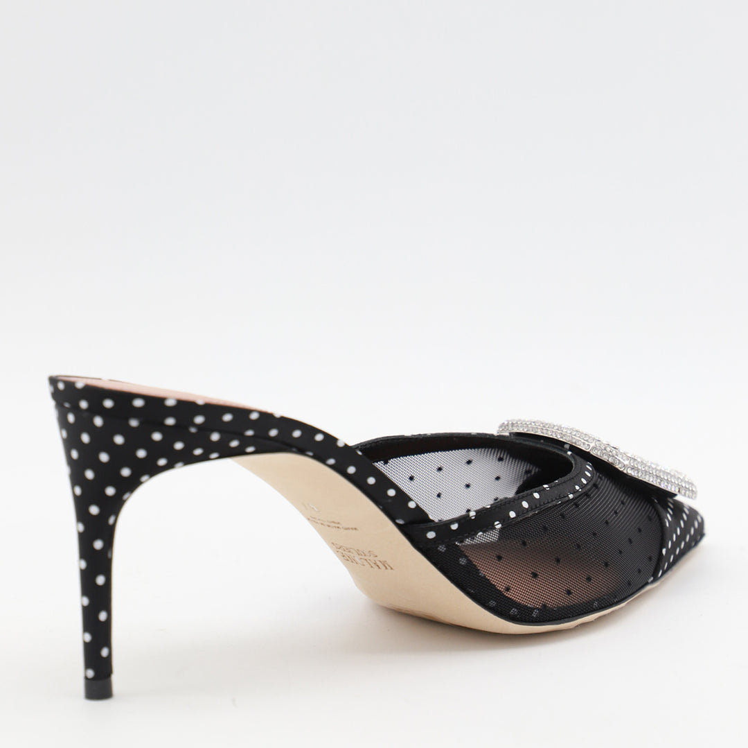 Malone Souliers With Heel - BLACK POLKA | b4e2217e69af4f60f02b929d198e906876d3ed87