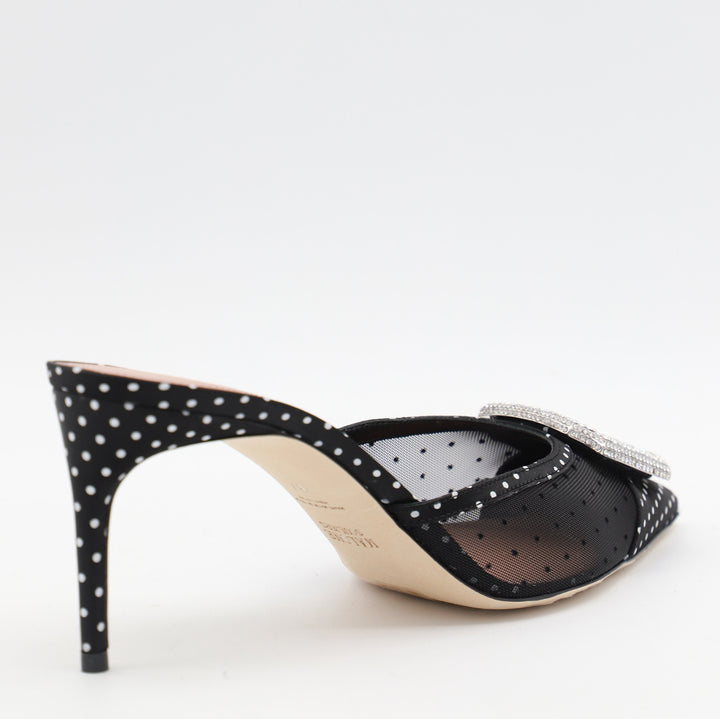 Malone Souliers With Heel - BLACK POLKA | b4e2217e69af4f60f02b929d198e906876d3ed87