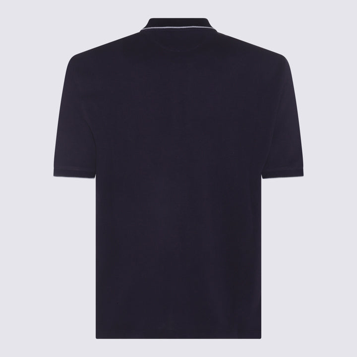 Brunello Cucinelli T-shirts and Polos - Blue and green | b87bfc5aa59c09c24211098c419377287b4dc065