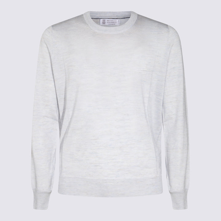 Brunello Cucinelli Sweaters - Metallici e grigi | 6b94db4bd43e0e24df5378e1be68483c22ff683f