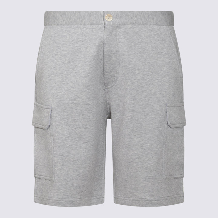 Brunello Cucinelli Shorts - MEDIUM GREY | 9d0a4aa19b86b48d115fd2687811c4ee9c16abda