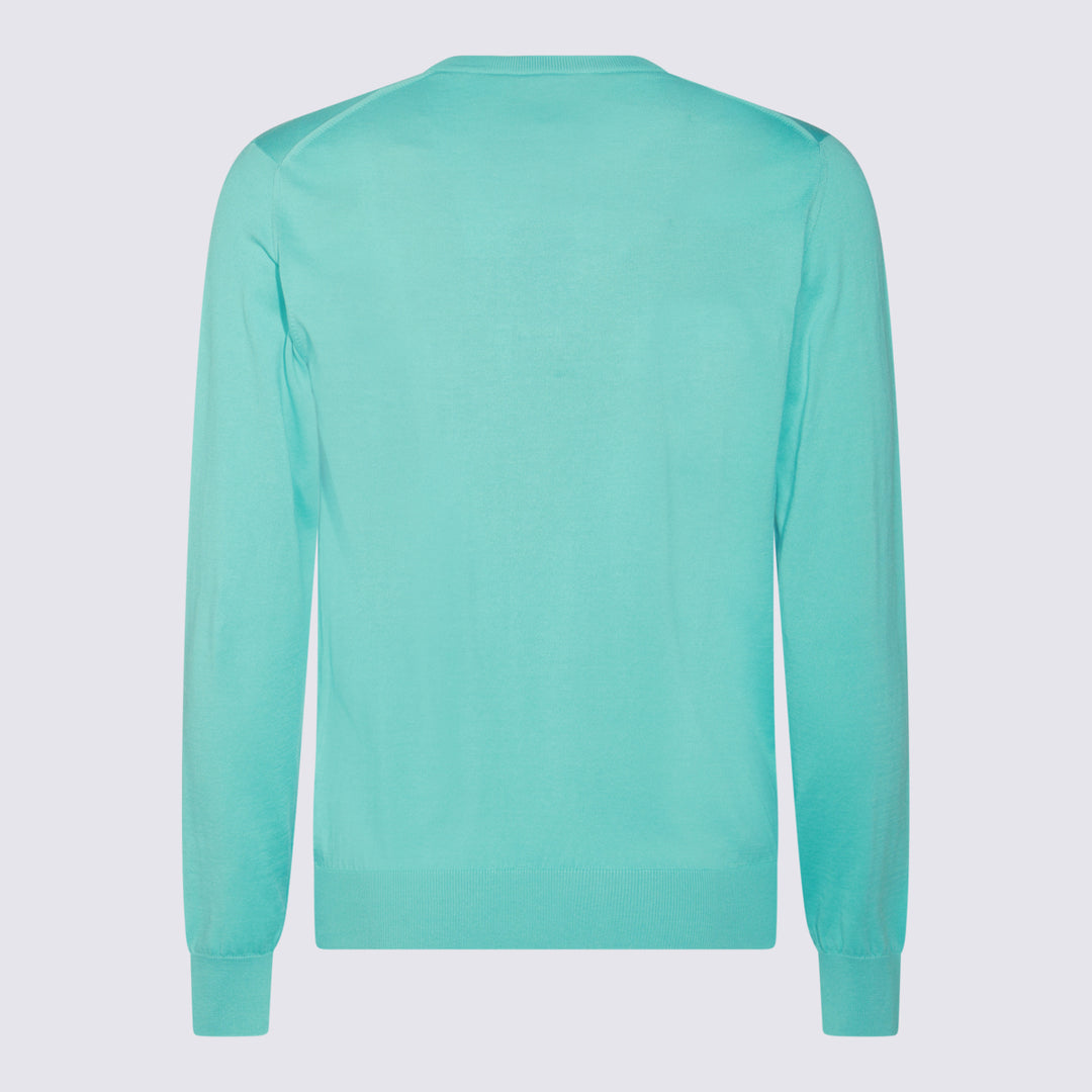 Moorer Sweaters - CARIBBEN TURQUOISE | ff40b5ee72a348032bc640b0f8022b6c33b42822
