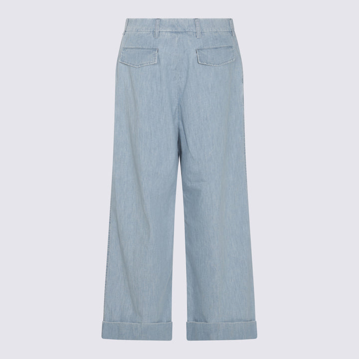 Valentino Trousers - Blue and green | d3ab62bd2fec37670afc65967419891e981750ab