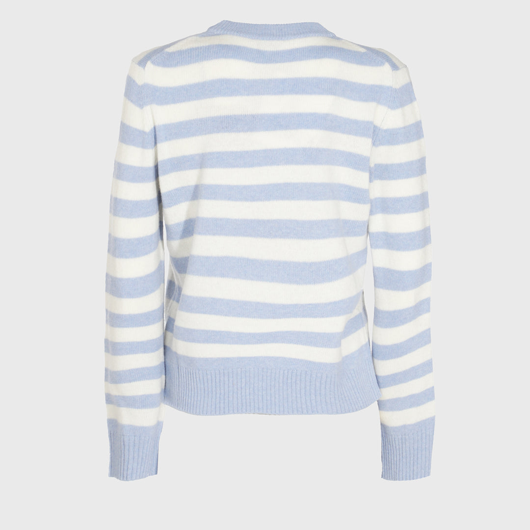 Ganni Sweaters - ILLUSION BLUE | 07e9566c9e1e841e5bbb9b43f0be8c82700830f2