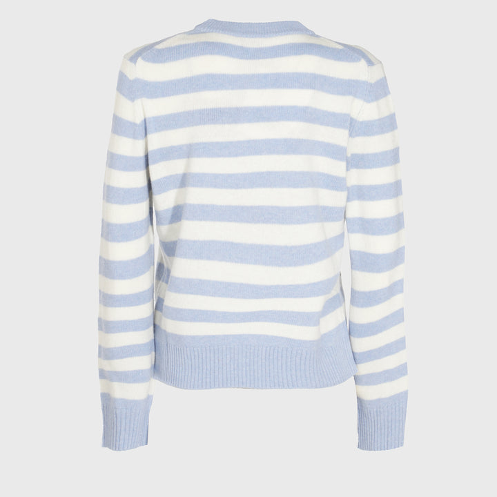 Ganni Sweaters - ILLUSION BLUE | 07e9566c9e1e841e5bbb9b43f0be8c82700830f2