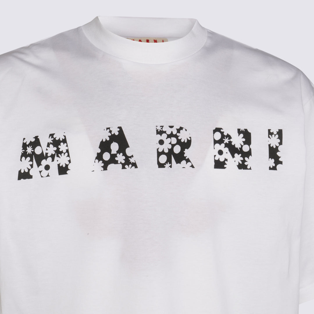 Marni T-shirts and Polos - LILY WHITE | 3258db9f068cf041ce93134de7bf3a80f0092bc9