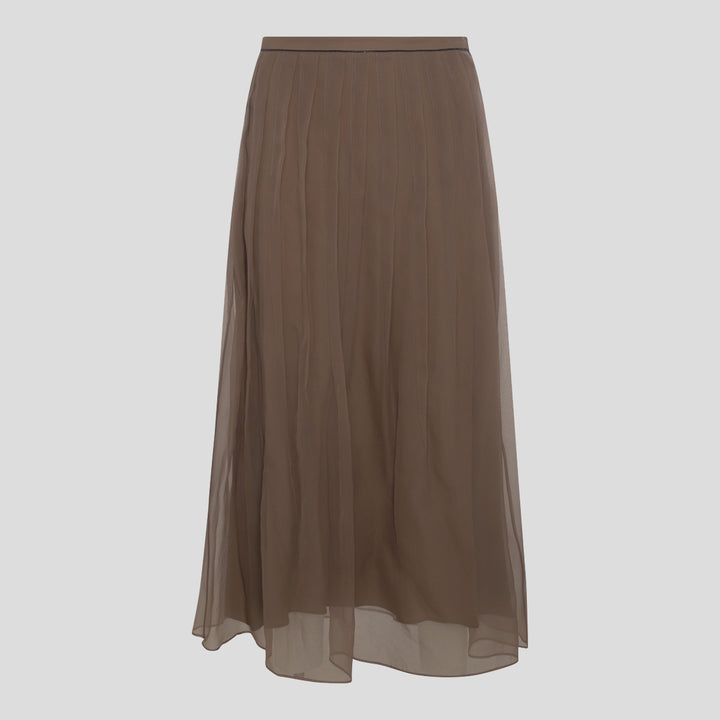 Brunello Cucinelli Skirts - Brown | e8e67dea84515cda35d7ca405b452bd3de4fd4ce