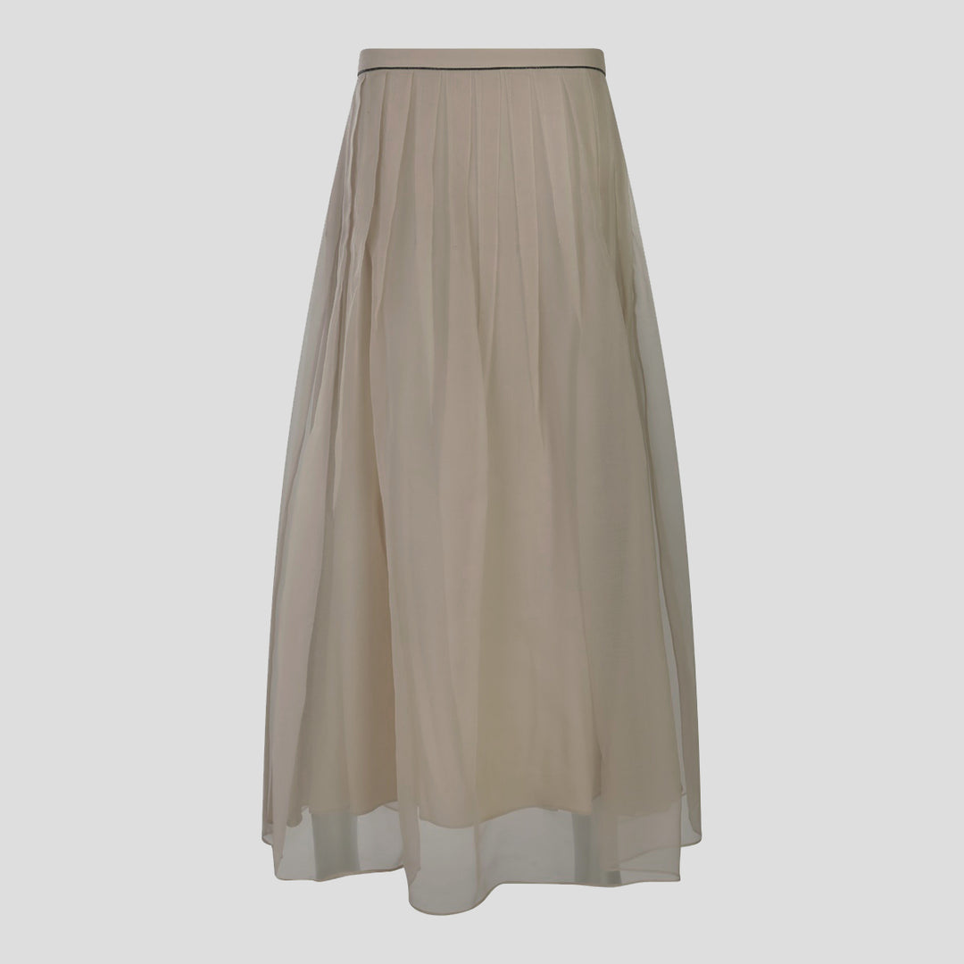 Brunello Cucinelli Skirts - NUTSHELL | 6f0b330c5684aba3e8ba1c3af42af3a032187aaa