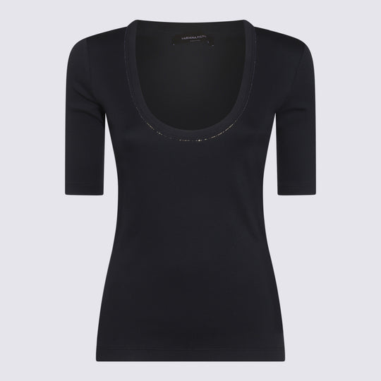 T-Shirts And Polos Blue And Green