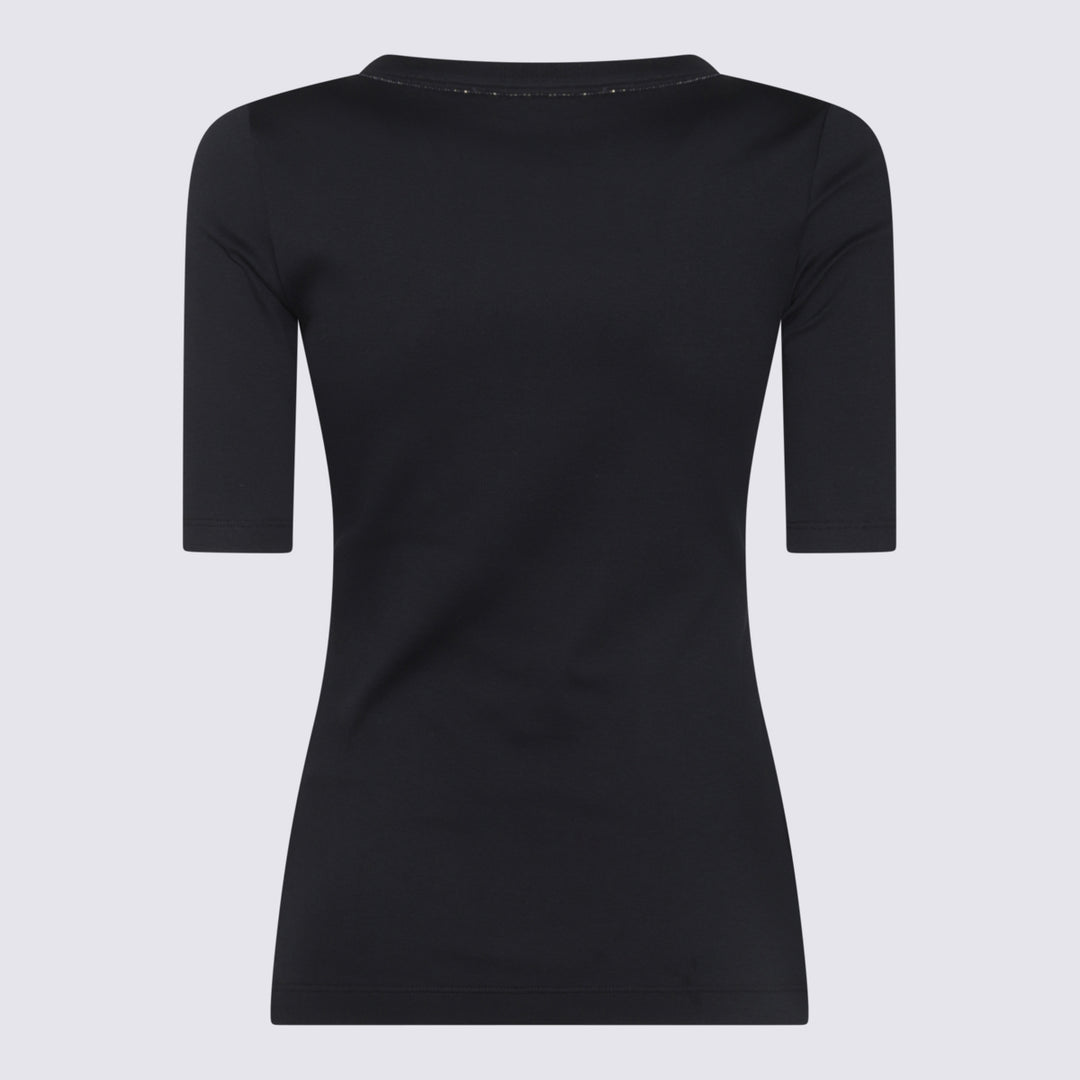 Fabiana Filippi T-shirts and Polos - Blue and green | bbfac66beb312906f38ce7239c3fbbcede33cb43