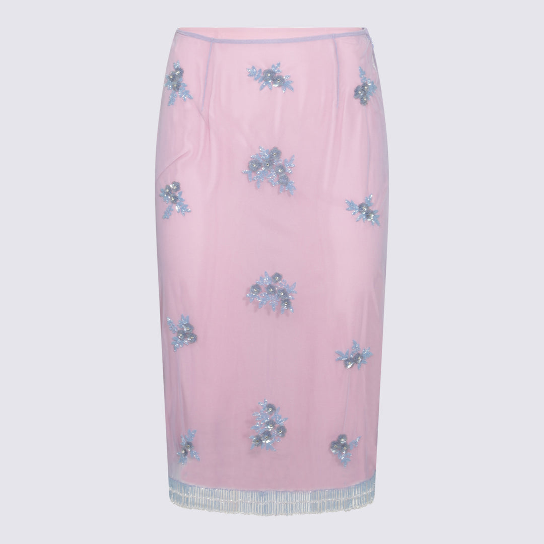 Blumarine Skirts - Blue and green | 262be9086d2b33b6705d78c767d83c28779821cb