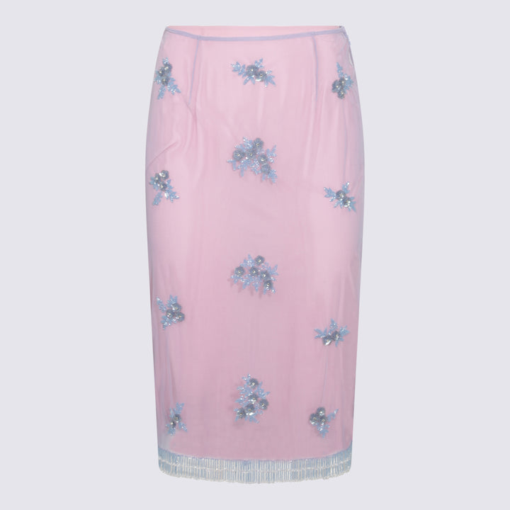 Blumarine Skirts - Blue and green | 262be9086d2b33b6705d78c767d83c28779821cb