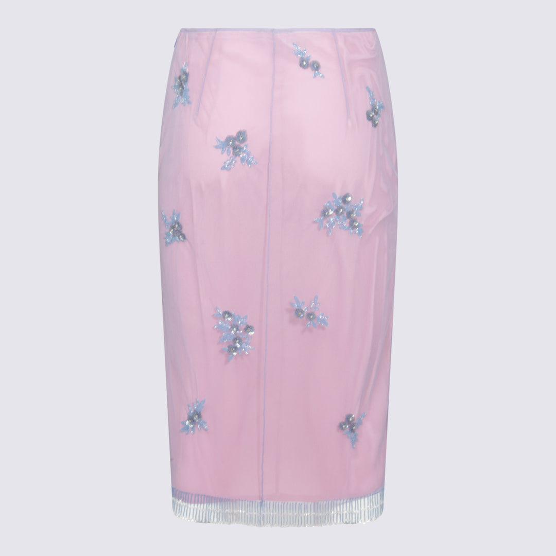 Blumarine Skirts - Blue and green | 7f201a1c7f71eea006aa56134d5a288aaed28eaf