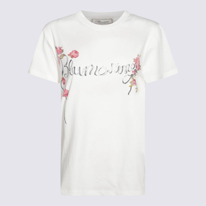 Blumarine T-shirts and Polos - OPTICAL WHITE | a0ad48db5f26b403ef89d43c07ba9eb573ede8d3