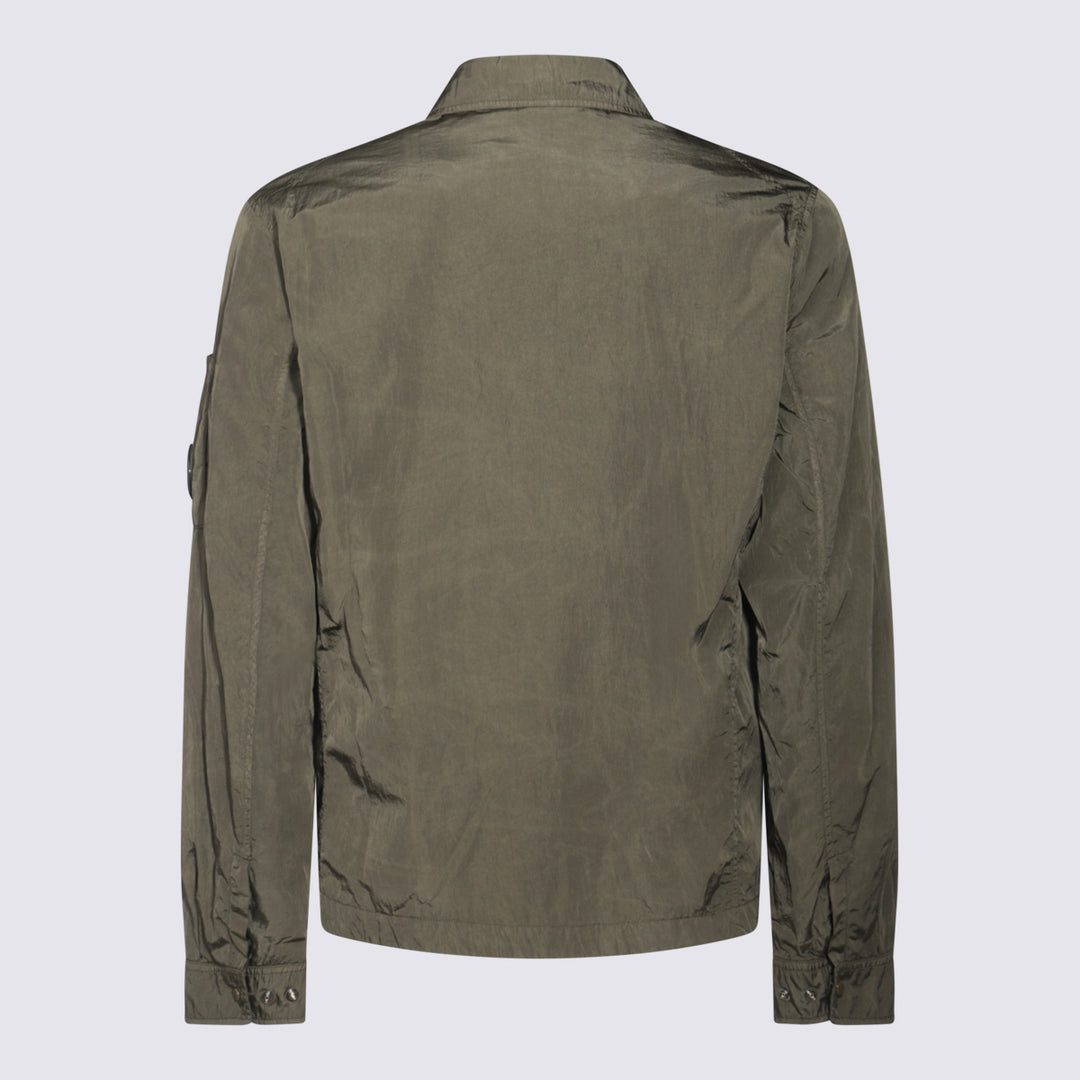Cp Company Shirts - ARMY GREEN | d9c1578334535a440b8fe5aedd5f4c713fd96954
