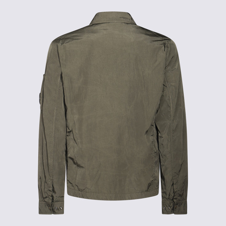 Cp Company Shirts - ARMY GREEN | d9c1578334535a440b8fe5aedd5f4c713fd96954