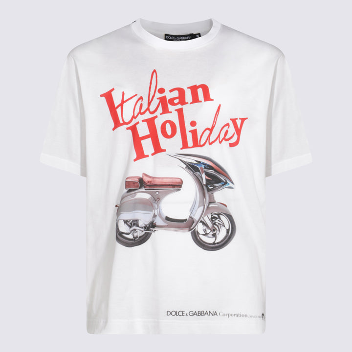 Dolce & Gabbana T-shirts and Polos - Light and natural | 42d8a4553ee90eb888590667013a21dc8ed36e41