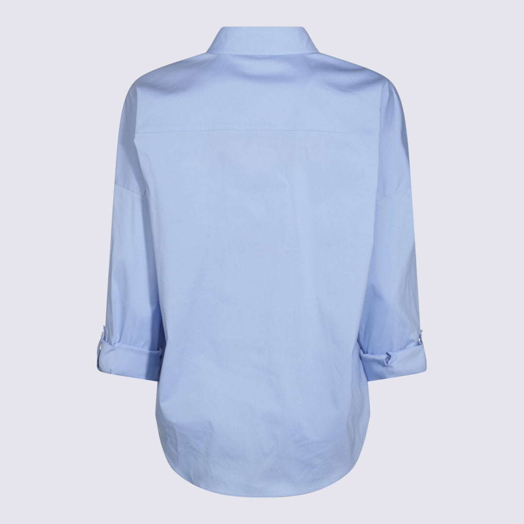 Brunello Cucinelli Shirts - Blue and green | a98c3ff732d69b75b22e91ec896fab03e041362e