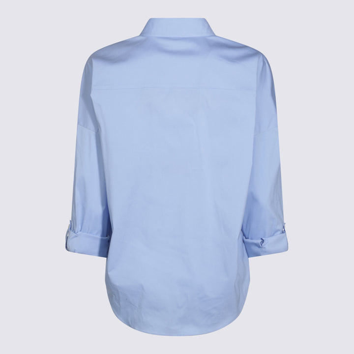 Brunello Cucinelli Shirts - Blue and green | a98c3ff732d69b75b22e91ec896fab03e041362e