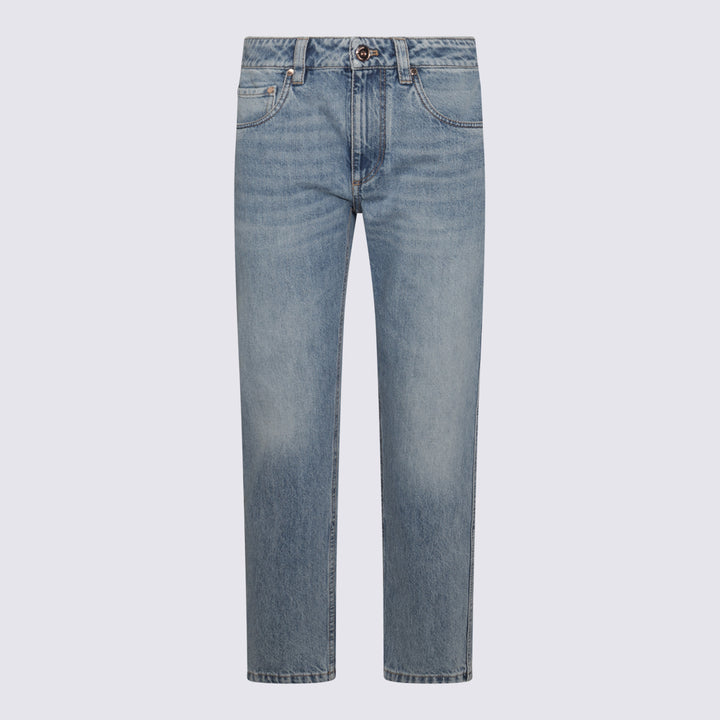 Brunello Cucinelli Jeans - ICONIC BLUE DENIM | 9b4f9e17d69b5c3ddd7f5f3a631ea51e47c75c81