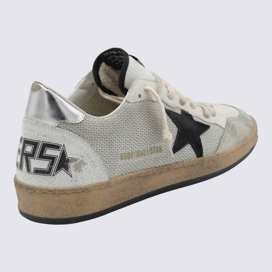 Golden Goose Sneakers - LIGHT SILVER BLACK WHITE | 832486bdc4ee32f14e66a39d2454e014bc9fe2ae