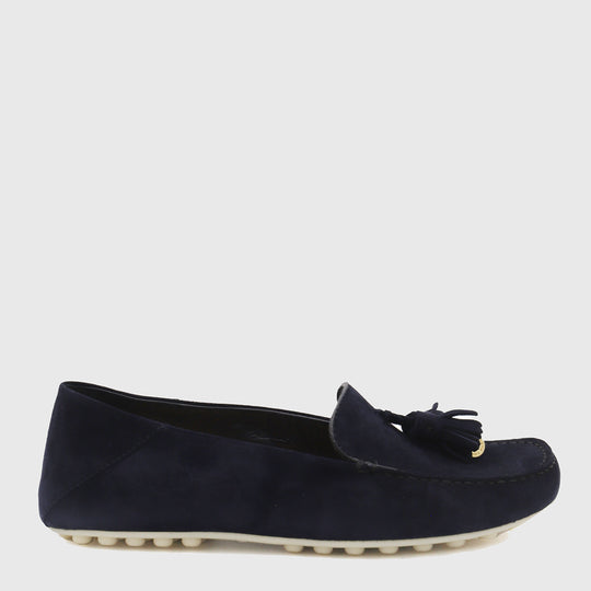 Flat Shoes Blue Navy