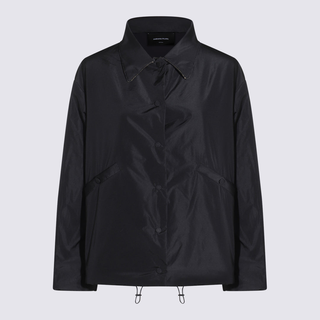 Fabiana Filippi Jackets - Blue and green | 5e3848a84d6ac8d390173a4fda7bc0a4937a6e65