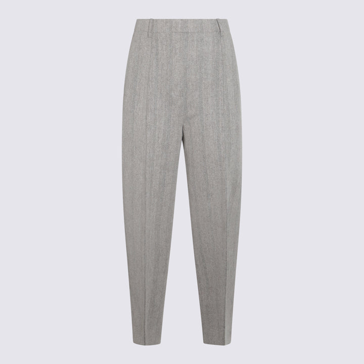 Loro Piana Trousers - CHALK/BLACK | 991749e831603d573f39d081b51a655b33190678