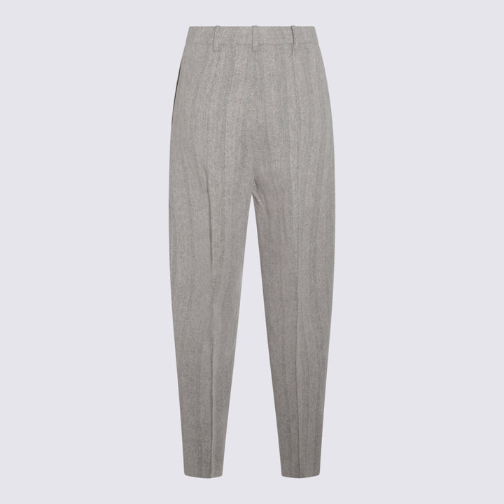 Loro Piana Trousers - CHALK/BLACK | bde85c45fc9ff1257328e3d6c370d217a6613ed5