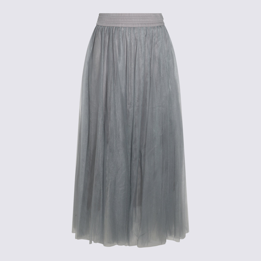 Fabiana Filippi Skirts - Metallici e grigi | 2f2d649c6cd15f0638a53ef8a1a97cbee5e85eb9