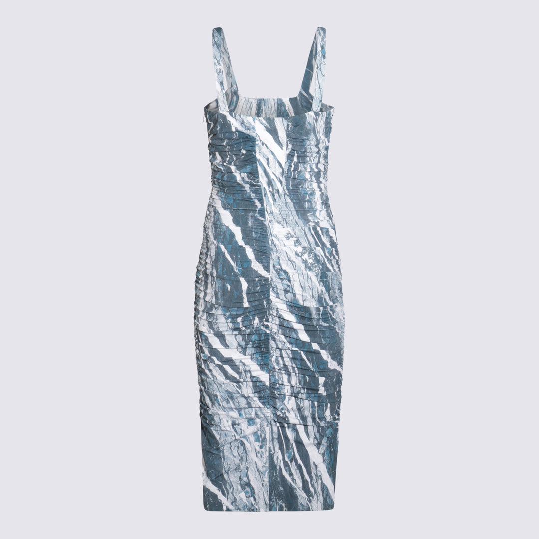 Roberto Cavalli Dresses - Blue and green | 54c135e1d3893d42f36ef25c5445b8023e446aeb