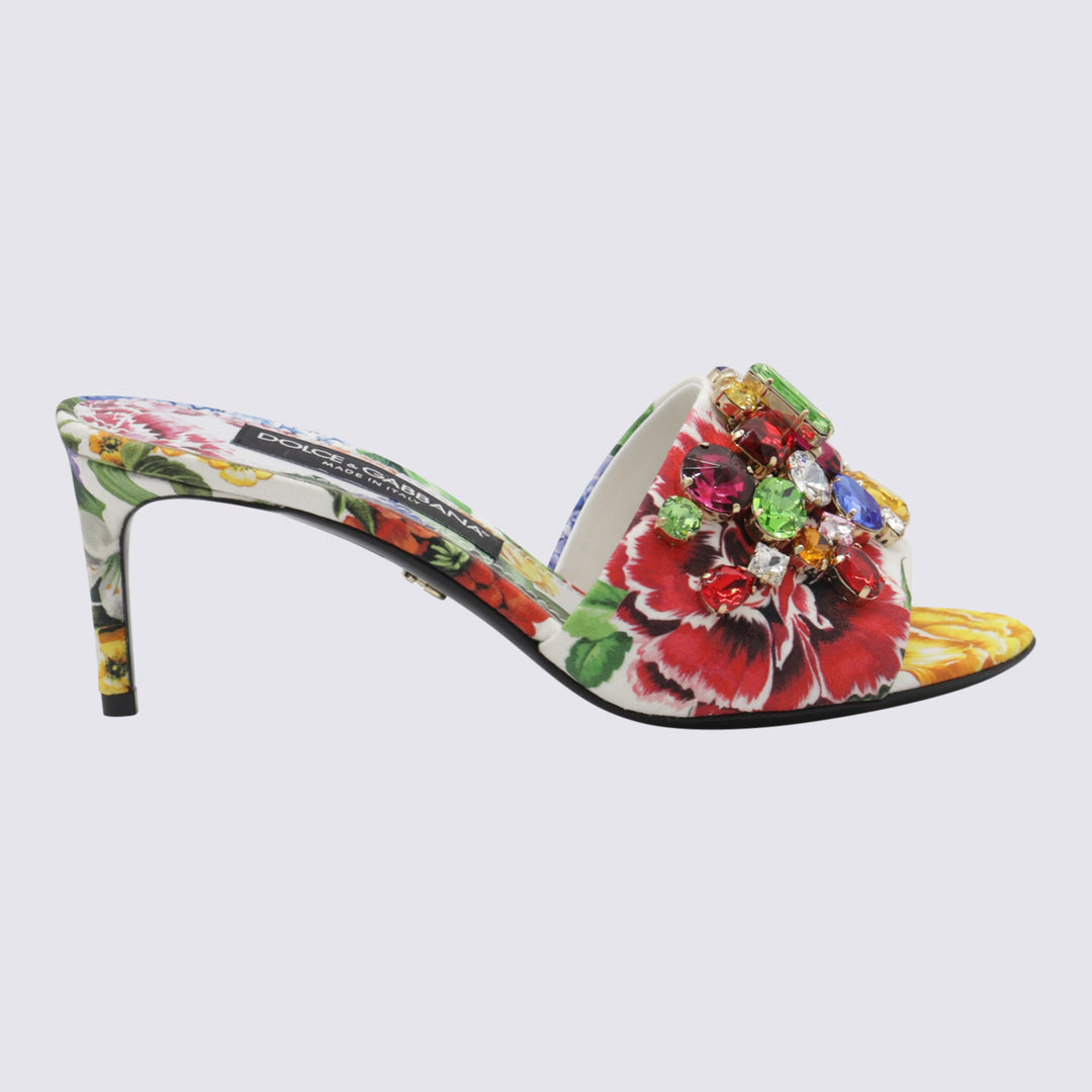 Dolce & Gabbana Sandals - MIX FIORI F. BIANCO | c23caad431270227f4473026528097061988a6fd
