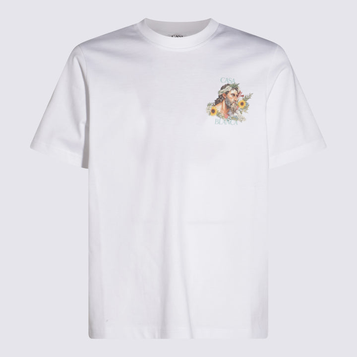 Casablanca T-shirts and Polos - Light and natural | 0166ca5af618e860a828501d20d47e38e7a4a509