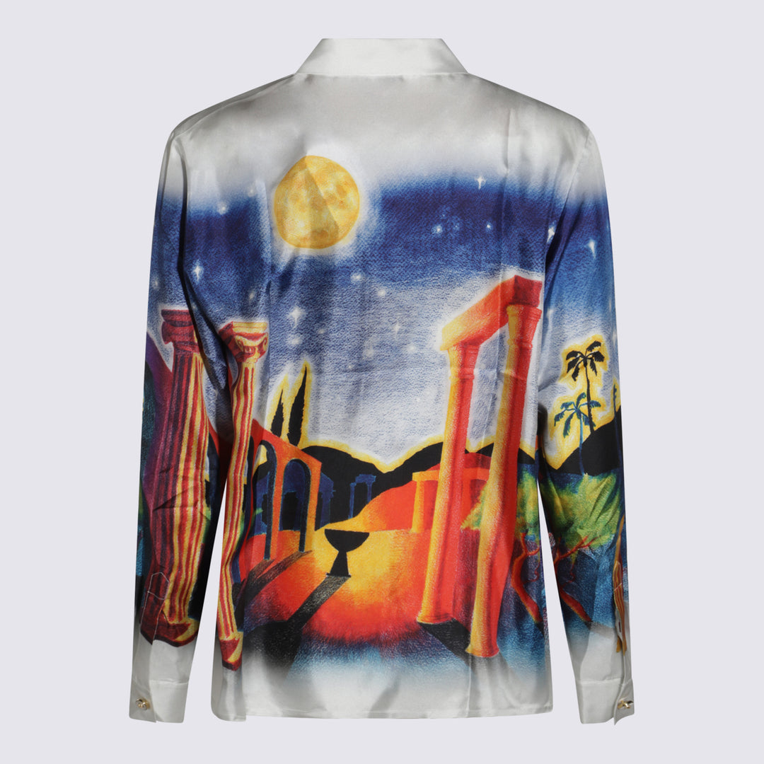 Casablanca Shirts - BLUE/MULTI | c0e0cc4f15934bf8b3e5247a1bea575f891c22a3