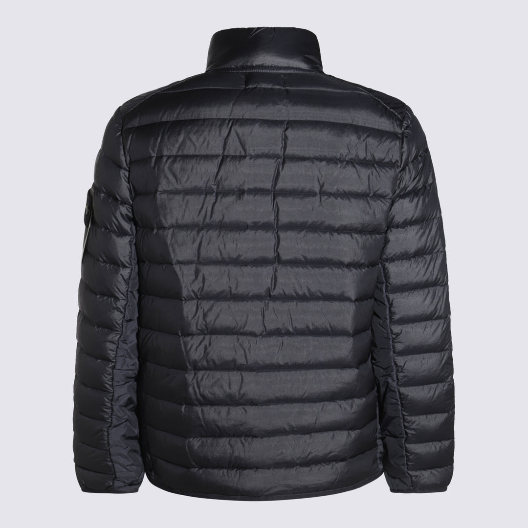 Stone Island Coats - Blue and green | 8b26feeb7fd58a4a0f05edb3c92f30fa5c8c50a3