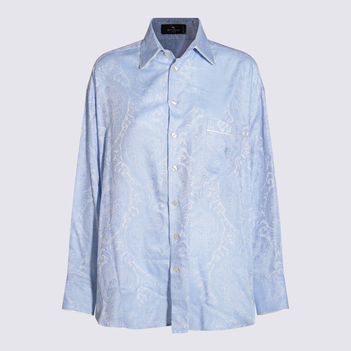 Etro Shirts - Blue and green | d4c1a175480017fcd5d890c3a8a4af32f90afb83