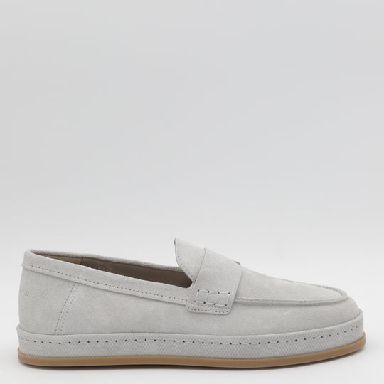 Flat Shoes Grigio Medio