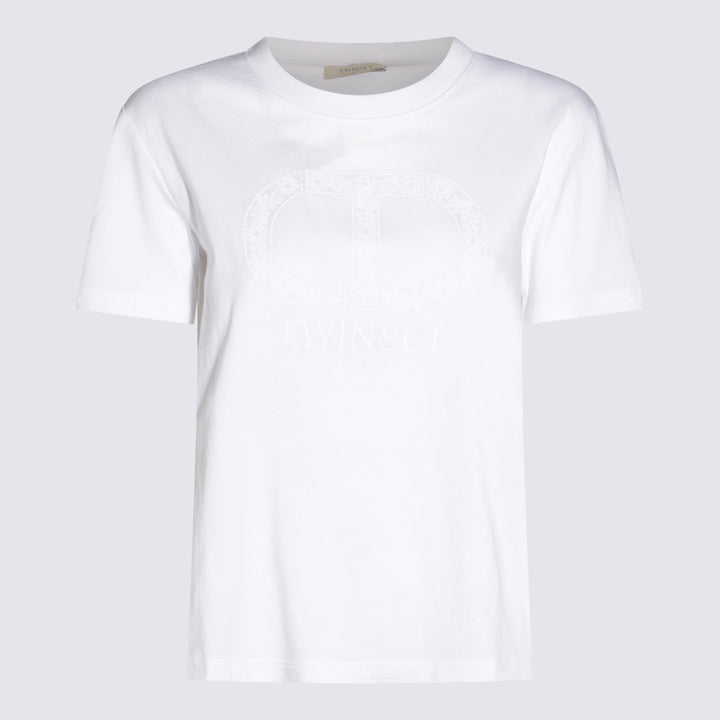 Twin-Set T-shirts and Polos - Light and natural | 7394617f21cff056ba3a22f6cde3006d8bb8768c