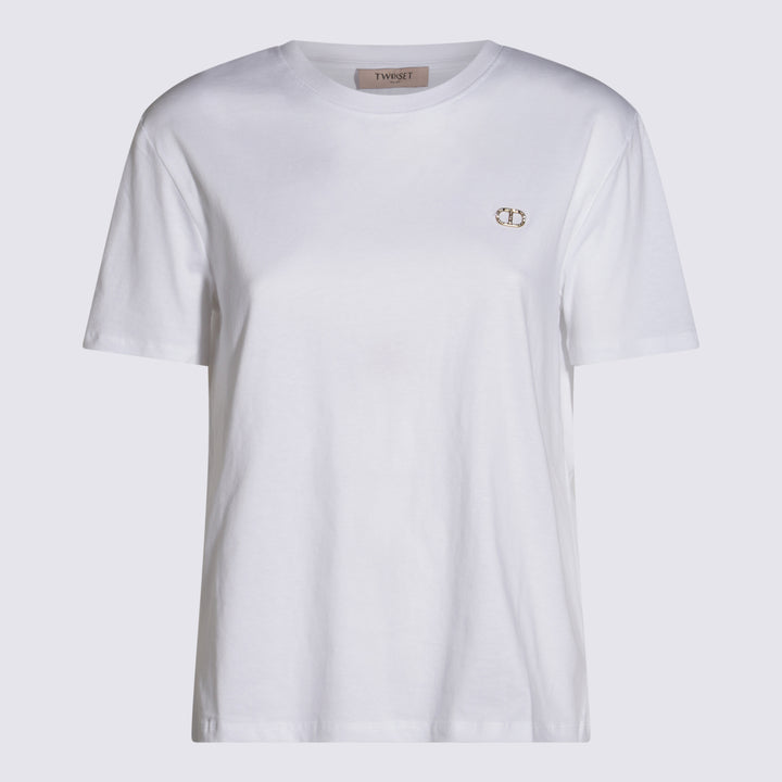 Twin-Set T-shirts and Polos - Light and natural | af73ce127a0bea984910e6ac8e898f5f4124a422