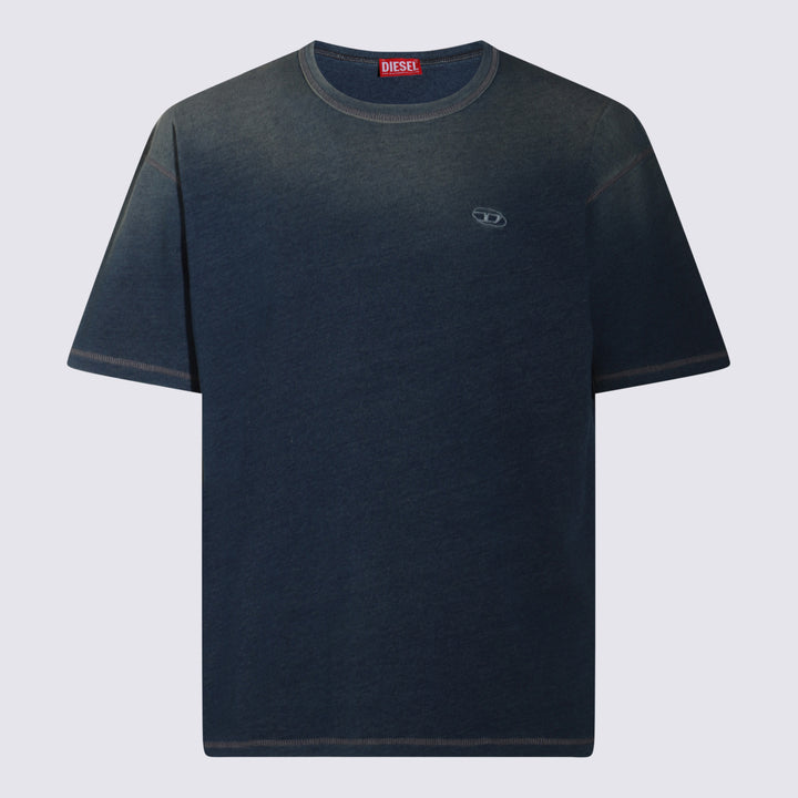Diesel T-shirts and Polos - Blue and green | 5f0e2bfbead7c4e43c07d98ba2ea9d36245b5b35