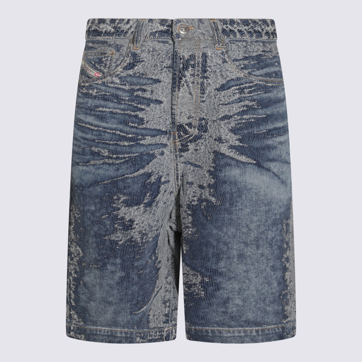 Diesel Shorts - Blue and green | 87d25b4989d8d970c184adf99ff926c7754bb270