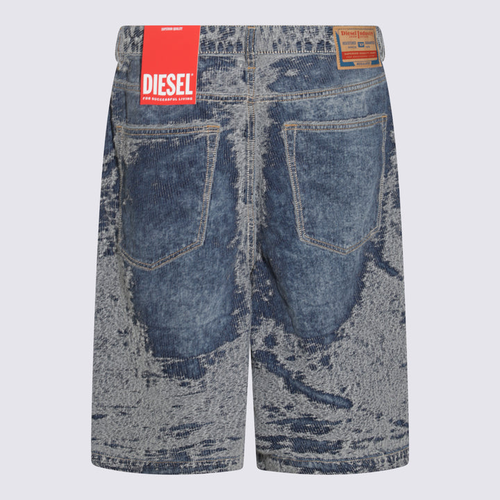 Diesel Shorts - Blue and green | ac293c2fab5fbd87c31e8bf5dff0a983db872e9d