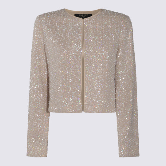 Jackets Pearls Neve/Beige